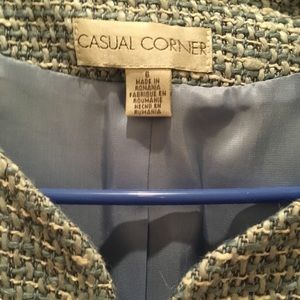 Casual Corner Jackets & Coats - Woven Blazer Casual Corner Jackets & Coats - Woven Blazer